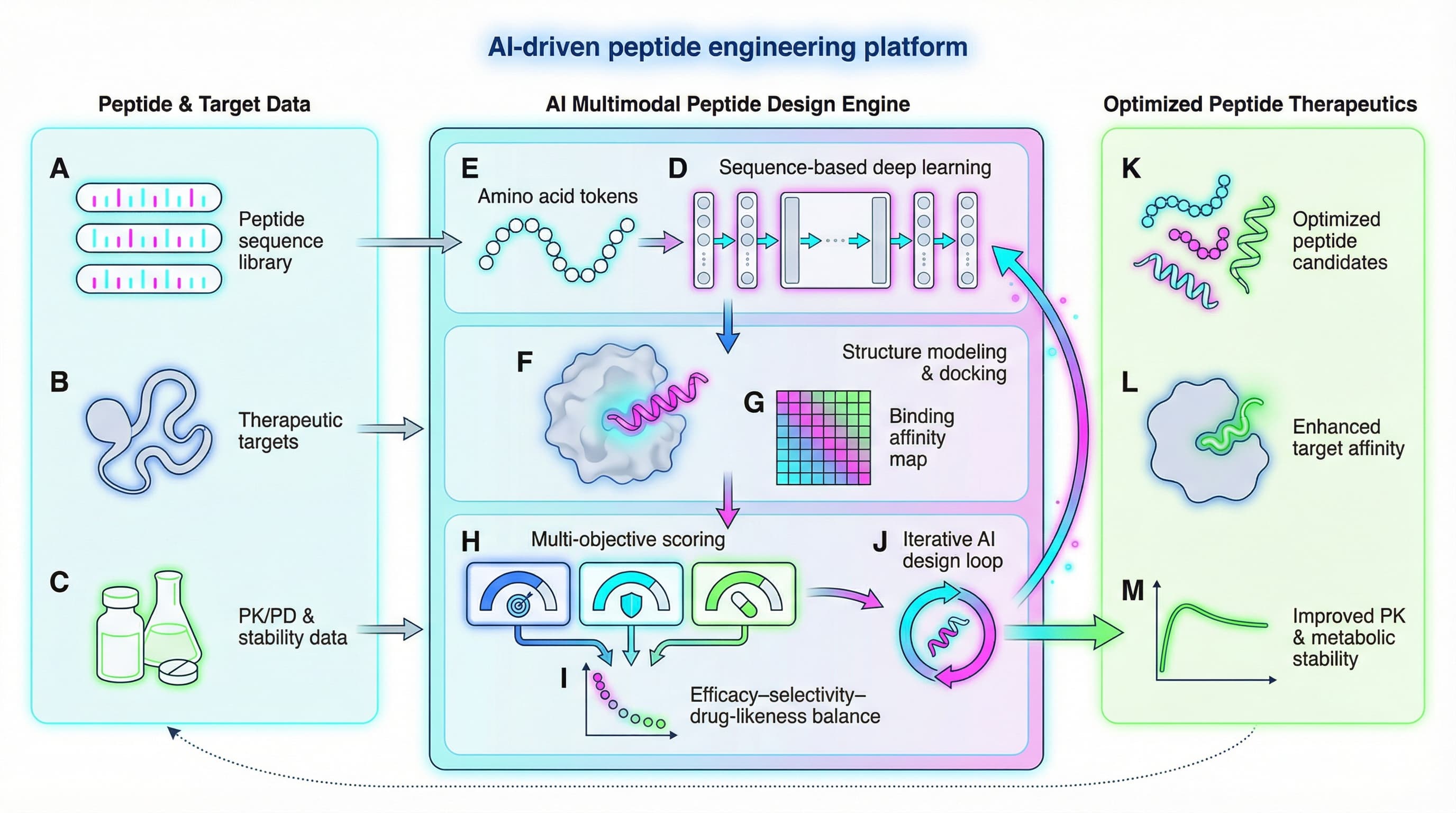 Peptide Engineering - AI-driven peptide engineering platform